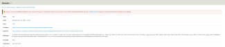 Drupal error "Uncaught PHP Exception"